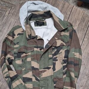 Triumph Green Camouflage Field Jacket
